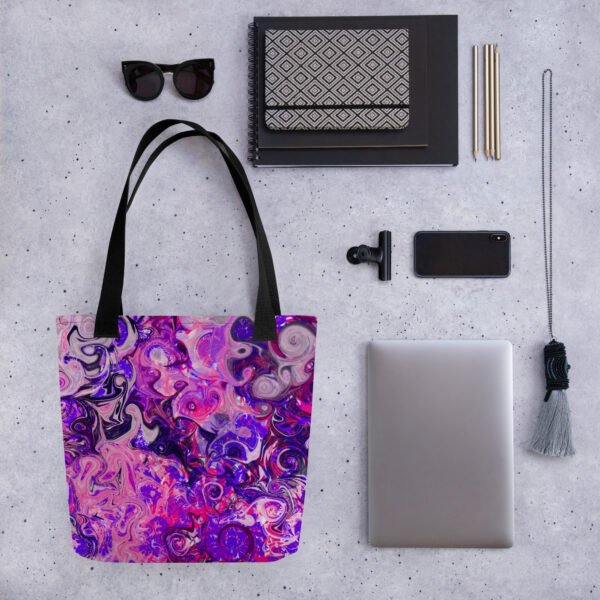 Liquid Magenta Tote bag