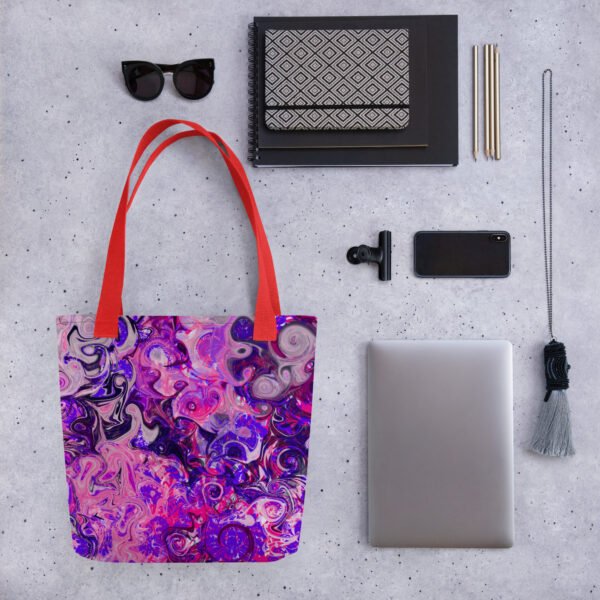 Liquid Magenta Tote bag