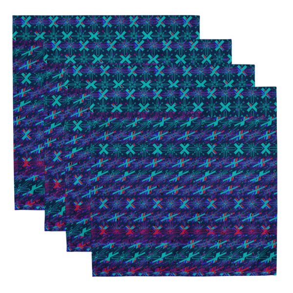 Glitch Cloth napkin set