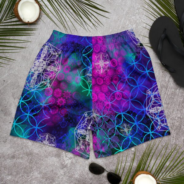 All-Over Print Unisex Athletic Long Shorts