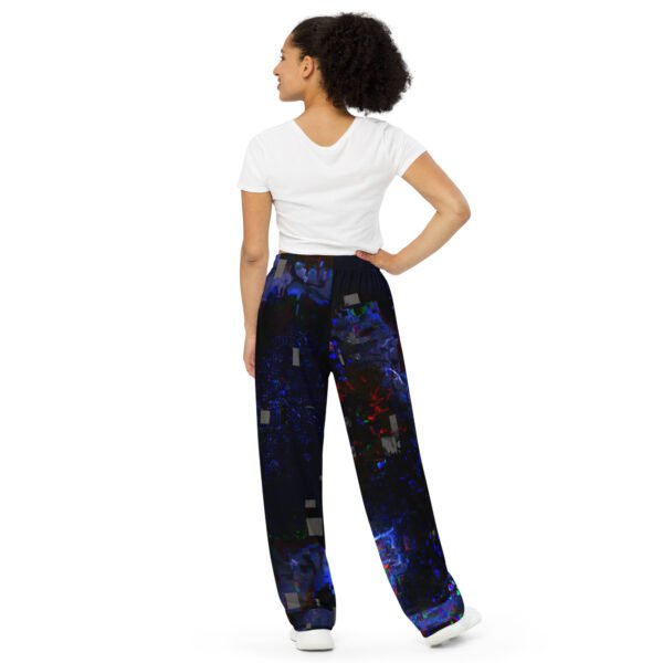 All-over print unisex wide-leg pants
