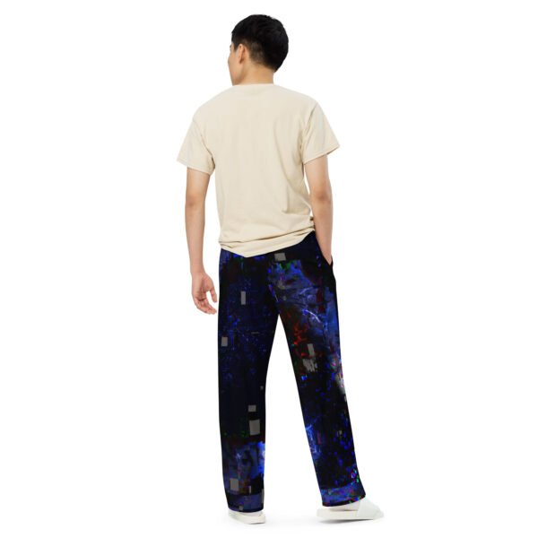 All-over print unisex wide-leg pants