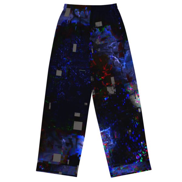 All-over print unisex wide-leg pants