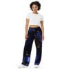 All-over print unisex wide-leg pants