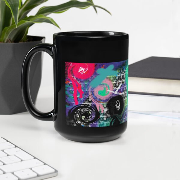 Black Glossy Mug