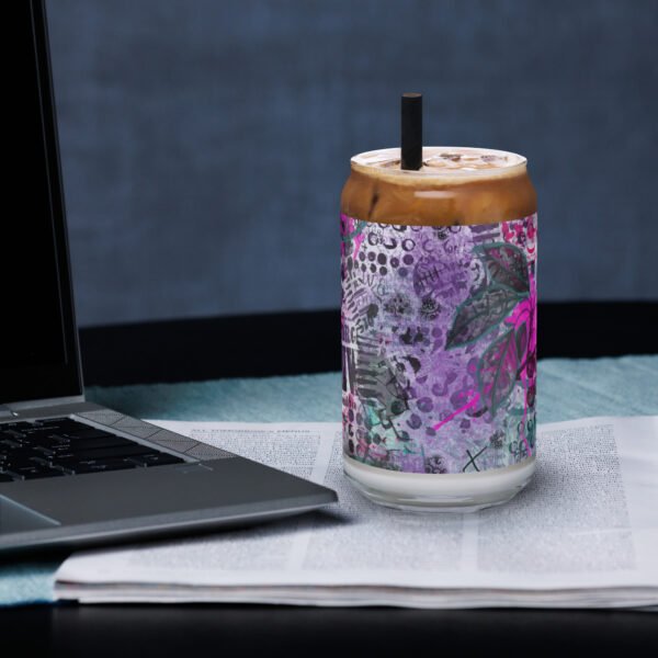Can-shaped glass