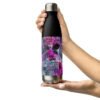 Stainless steel water bottle