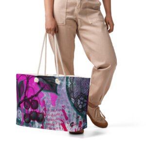 Oversized weekender bag