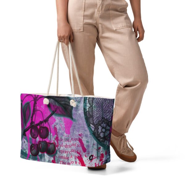 Oversized weekender bag